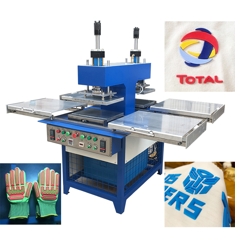 silicone glove patch embossing machine