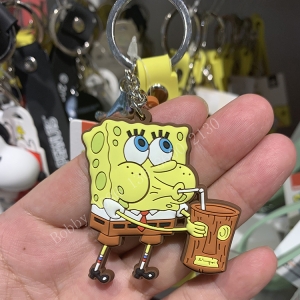 Spongebob soft pvc keychain